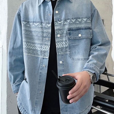 市场上装-衬衫-休闲衬衫