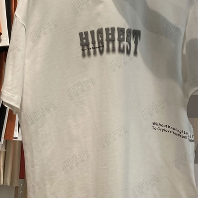 市场上装-T恤-休闲T恤【实拍】