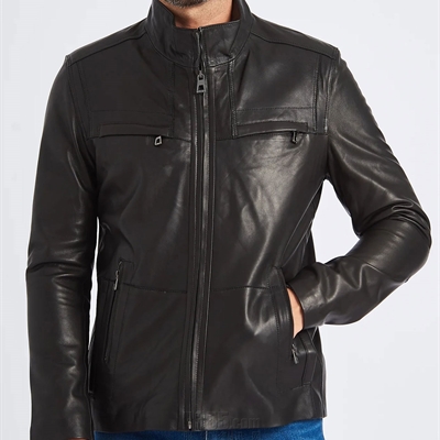 市场上装-皮衣-商务皮衣