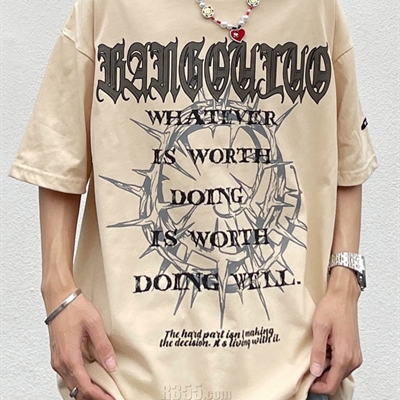 市场上装-T恤-电商T恤