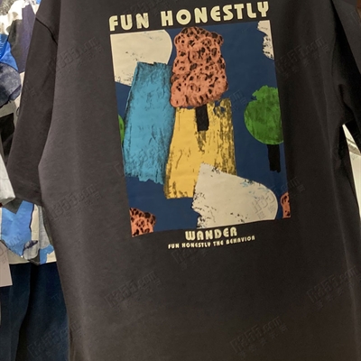 市场上装-T恤-休闲T恤【实拍】