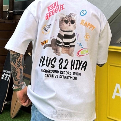 市场上装-T恤-休闲T恤