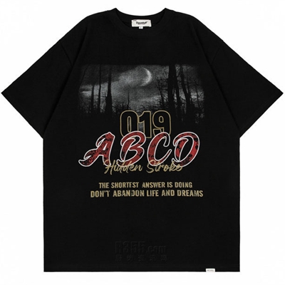 市场上装-T恤-电商T恤