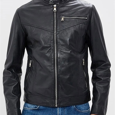 市场上装-皮衣-商务皮衣