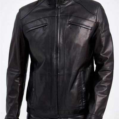 市场上装-皮衣-商务皮衣