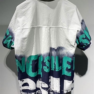 市场上装-衬衫-微潮衬衫