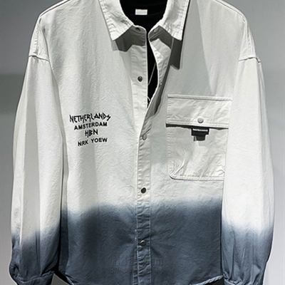 市场上装-衬衫-微潮衬衫