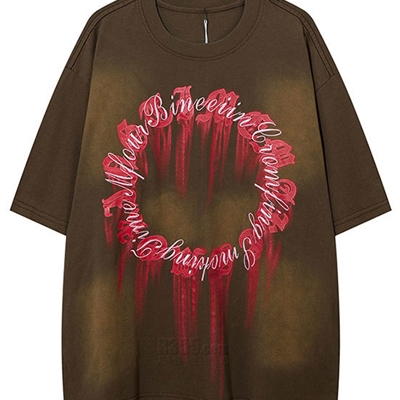 市场上装-T恤-电商T恤