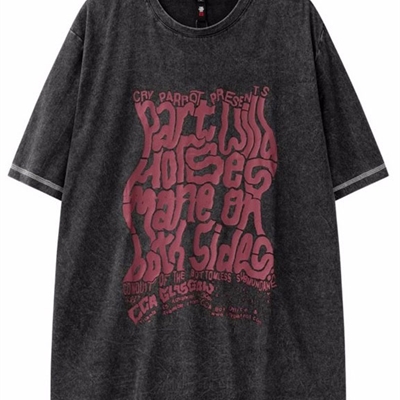 市场上装-T恤-电商T恤