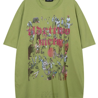 市场上装-T恤-电商T恤