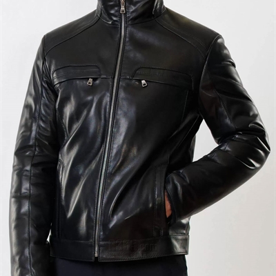 市场上装-皮衣-商务皮衣