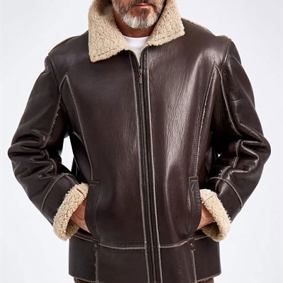 市场上装-皮衣-商务皮衣