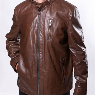 市场上装-皮衣-商务皮衣