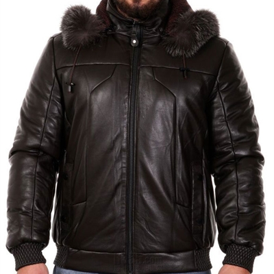 市场上装-皮衣-商务皮衣