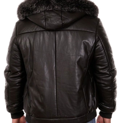 市场上装-皮衣-商务皮衣