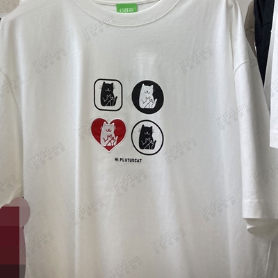 市场上装-T恤-休闲T恤【实拍】