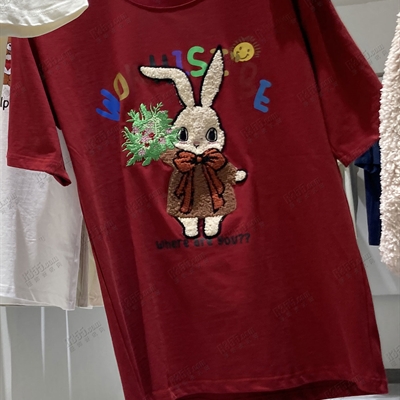 市场上装-T恤-电商T恤【实拍】