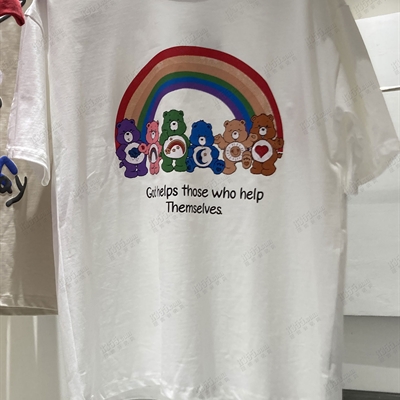 市场上装-T恤-电商T恤【实拍】