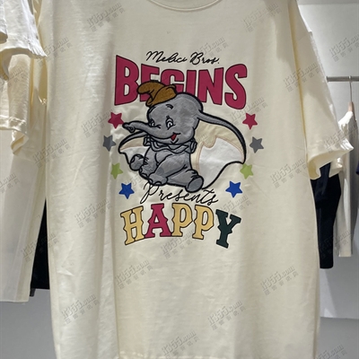 市场上装-T恤-电商T恤【实拍】