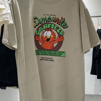 市场上装-T恤-电商T恤【实拍】