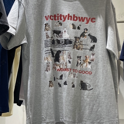 市场上装-T恤-电商T恤【实拍】