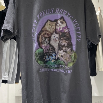 市场上装-T恤-电商T恤【实拍】