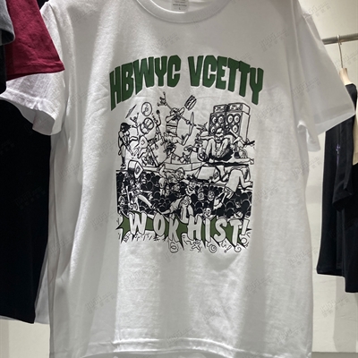 市场上装-T恤-电商T恤【实拍】