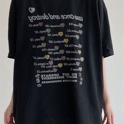 市场上装-T恤-休闲T恤