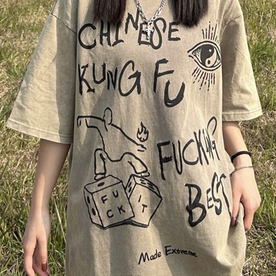 市场上装-T恤-电商T恤