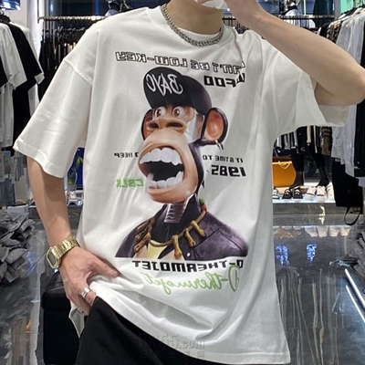 市场上装-T恤-微潮T恤