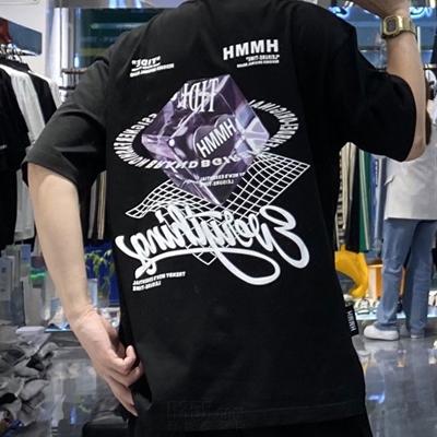 市场上装-T恤-微潮T恤