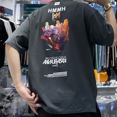 市场上装-T恤-微潮T恤