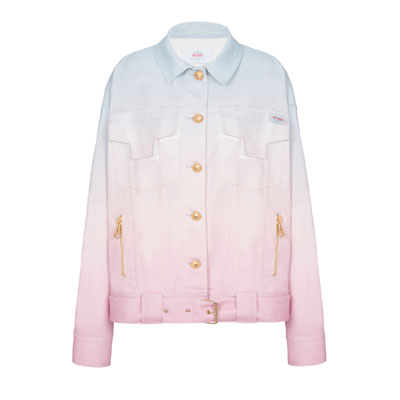 法国《Balmain x Evian》20223春夏潮流前卫男女装