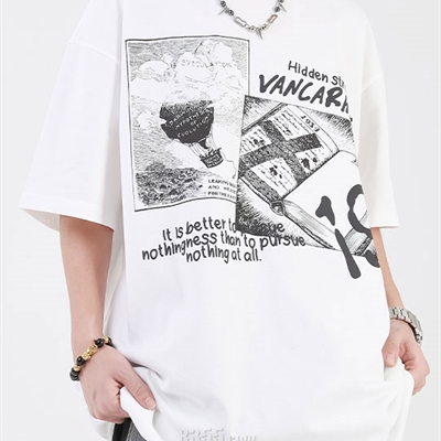 市场上装-T恤-电商T恤