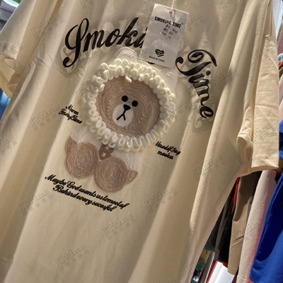 市场上装-T恤-电商T恤【实拍】