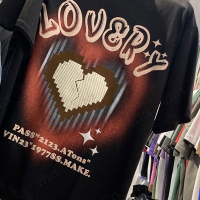 市场上装-T恤-电商T恤【实拍】