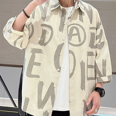 市场上装-衬衫-微潮衬衫