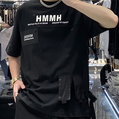 市场上装-T恤-微潮T恤