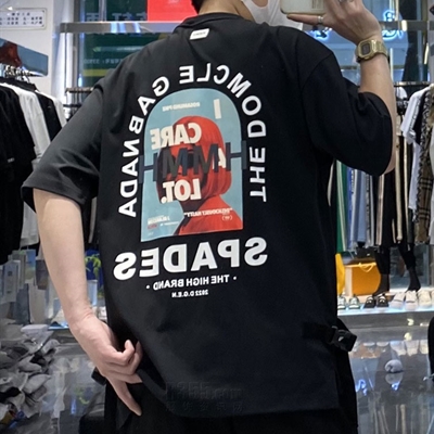 市场上装-T恤-微潮T恤