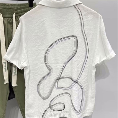 市场上装-衬衫-休闲衬衫