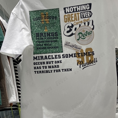 市场上装-T恤-T恤【实拍】