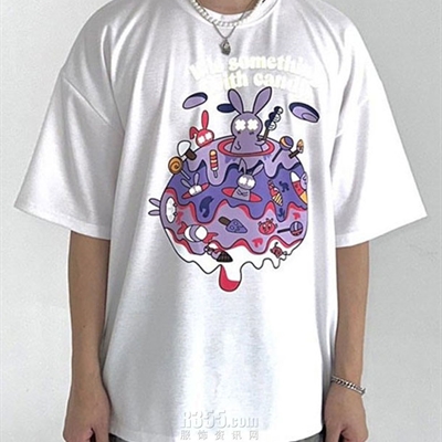 市场上装-T恤-休闲T恤