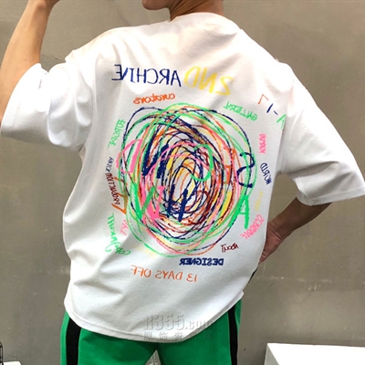 市场上装-T恤-休闲T恤