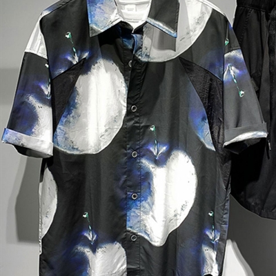 市场上装-衬衫-微潮衬衫