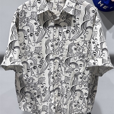 市场上装-衬衫-微潮衬衫