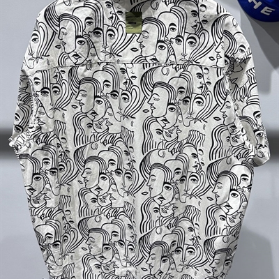 市场上装-衬衫-微潮衬衫