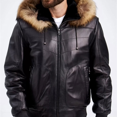 市场上装-皮衣-商务皮衣