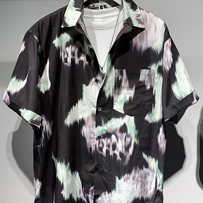 市场上装-衬衫-微潮衬衫