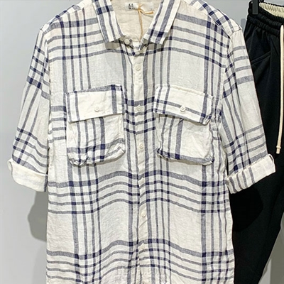 市场上装-衬衫-休闲衬衫