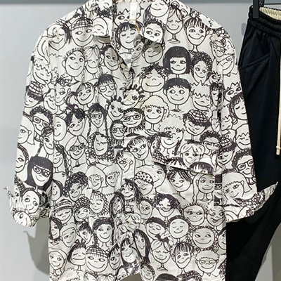 市场上装-衬衫-休闲衬衫